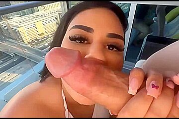 Dominique Jane Vs White Cock