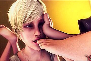 Lustful (3)d Babes Giving Incredible Footjobs In An Anime Compilation