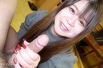 Close Up With Asian Cutie Getting Clit Rubbed