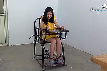 Chinese Girl At Jail