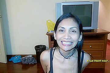 Asian Teen (18)+ Brunette Is Secretly Fucking Random Guys For Cash, And Enjoying Every Second Of It