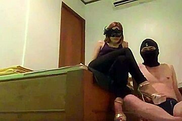 Homemade Crossed Leg And Heeljob