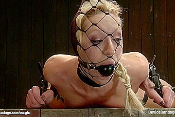 Maia Davis   Strapped Blond Hair Babe Vibed By Black Master