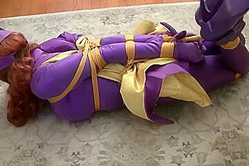 Batgirl Hogtied
