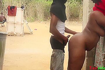 His Hides Sneaking At Me Taking My Bath At Backyard (5) Min