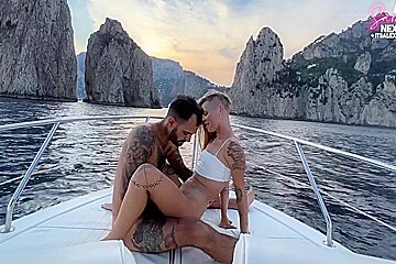 Fucking The Captain On My Boat Tour To Capri