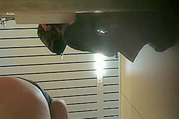 Changing Room Horny Girl Staying Naked On