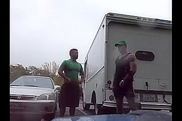Hot Public Jerking On A Rainy Day