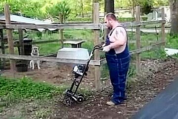 Jacking In Overalls