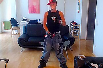 Smoking And Wanking After Gym In Baggy (one Cig And Double)