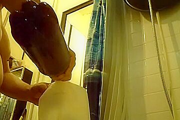 A FULL GALLON BEER ENEMA