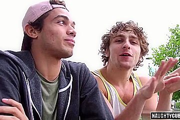 Latin Gay Flip Flop And Cumshot
