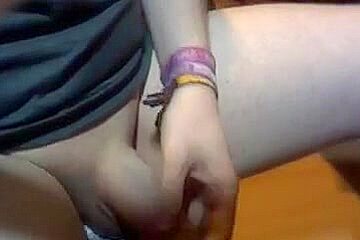 Playing With Cum Filled Condom