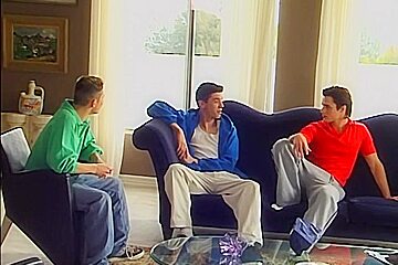 Cum Drenching Twink Threesome   Jason Sizemore Jesse Martin Neo Turner   BestBareback