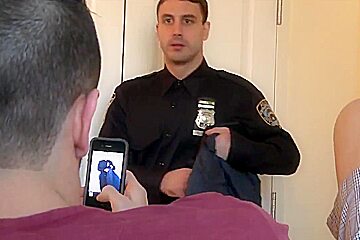 Jake Steel Hairy Cop