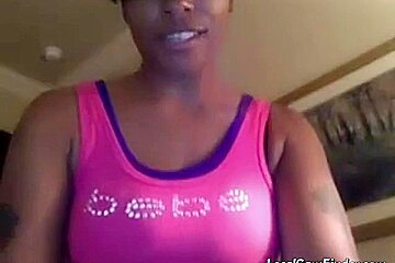 On Cam Making It Clap   Cherokee D'ass
