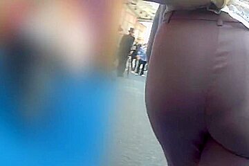 Mature Big Ass In Pants