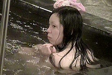 Asian Mermaid Going Out Of The Pool Water On Nri(068) (00)