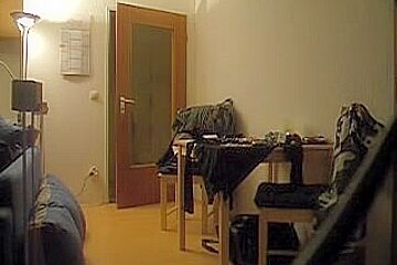Girl Staying Back To With Her Cute Ass Naked