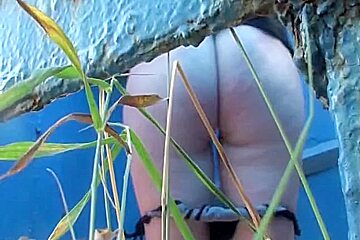 Spying On A Girl Dressing Herself