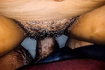 Teen (18)+ Step Sister Pussy Makes Bbc Shoot Load Of Sperm On Top Of Fat Hairy Pussy & Continue To Fuck