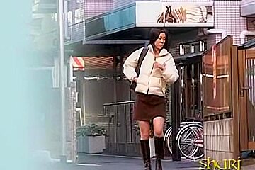 Public Sharking Surprise With Amiable Japanese Broad Being Caught Of Her Guard