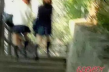 Busy Street Sharking Scene Of Lovable Japanese Hottie And Some Stranger