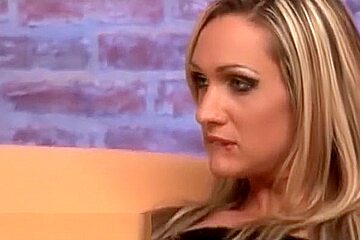 Skinny Blonde Step Mom Gives Blowjob And Slurps Cum