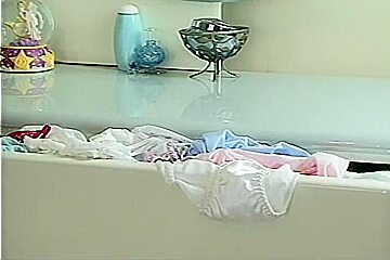 Busty Lesbians Use Strap On To Climax