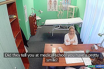 Lilith In Blonde With Big Tits Wants To Be A Nurse   FakeHospital