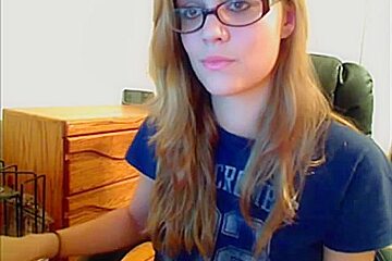 Pornstar Lilly Luck Strips And Masturbates On Webcam