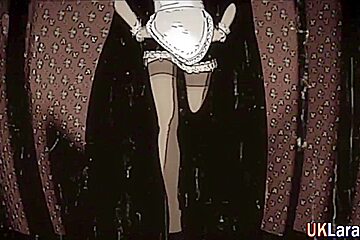 Older Heeled Brit Cum