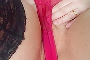 Eliza Playing In Her Corset