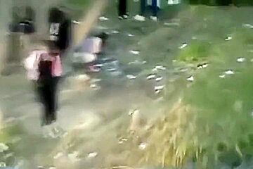 Spanish Girls Pee On Public