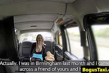 Amateur Taxi Brit Bumfucked In The Back