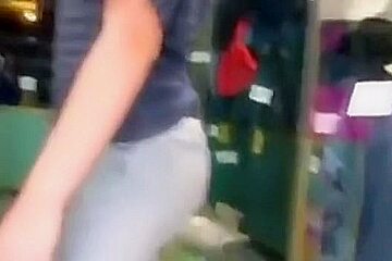 Booties Constricted Jeans Shorts Booties Cameltoes Compilation