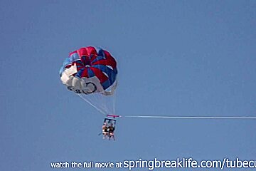 SpringBreakLife Video: Naked Parasailing