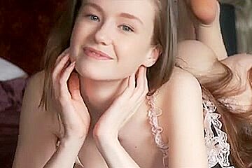 Busty Teen (18)+ Hottie Shows Her Mighty Jugs