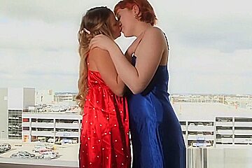 Hairy And Shaved Lesbian Beauties