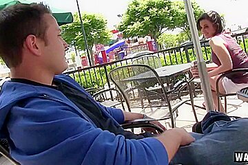 Horny Teen (18)+ Shelly At The Local Coffee Shop