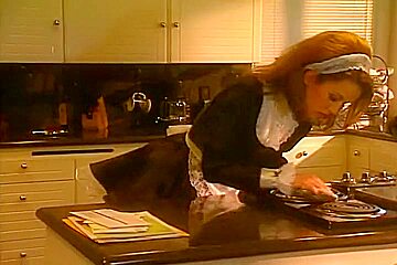 Sexy Maid Inari Vachs Gets On Her Knees For Tom Byron