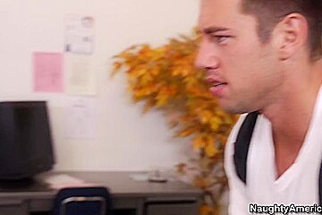 Elaina Raye & Johnny Castle In Naughty Book Worms