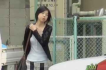 She Was Going Back From Work When Some Guy Sharked Her Skirt
