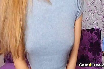 College Babe Digging Her Hole With Her Toys