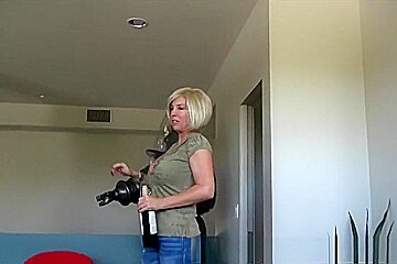 Wifey's World   Busty Neighbor Sucks Cock And Swallows