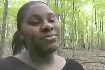 Whore Gets Screaming Anal In The Woods
