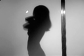 Ava Lalonde Is Shown Some Lesbian Porn Black And White