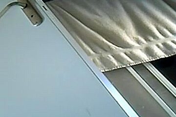 Tapes A Brunette Naked In The Bathroom