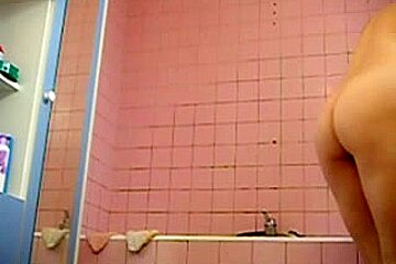 Sexy Wife Spying In A Washroom