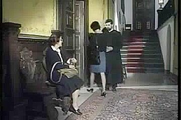 Italian Vintage Scene With A Busty Babe Getting Facial